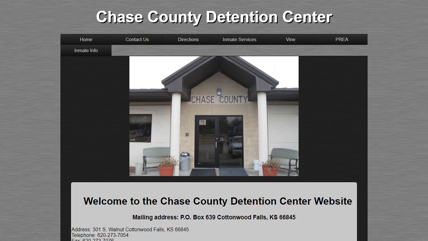 Chase County Detention Center